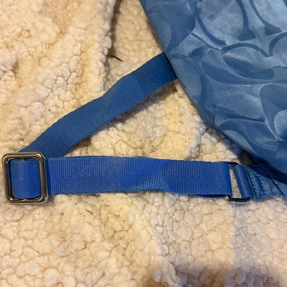 Coach Blue Backpack - Picture 7 of 8